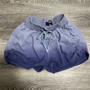 FREE w/Bundle Rewash Ruffle Ombré Fabric Shorts